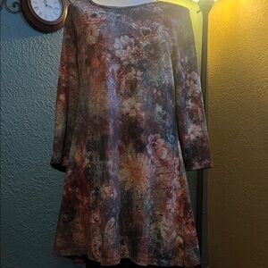 Indigo Soul Multicolor Floral Tunic